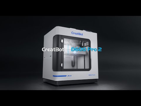 Creatbot D600 Pro 2 Professional 3D Printer Demo