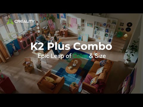 Creality K2 Plus Combo 3D Printer Demo