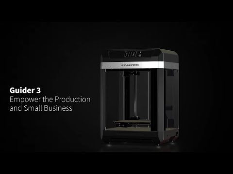 Flashforge Guider 3 Ultra 3D Printer Demo