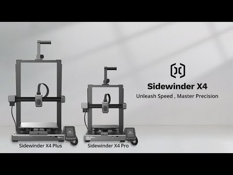 Artillery Sidewinder X4 Pro 3D Printer Demo