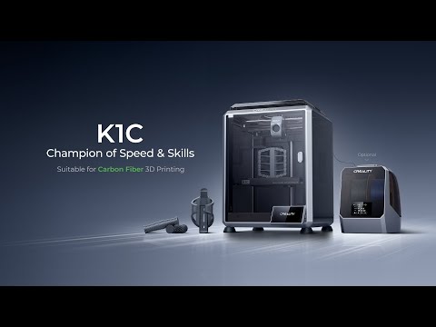 Creality K1C High Speed 3D Printer Demo