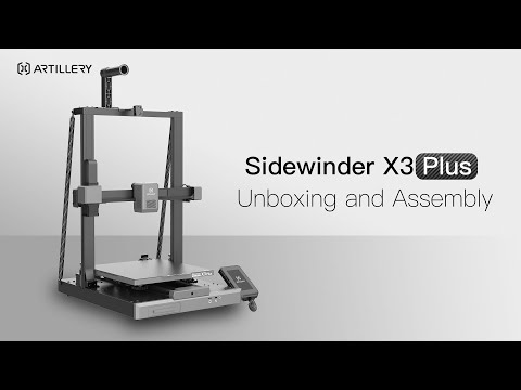 Artillery Sidewinder X3 Plus 3D Printer Demo