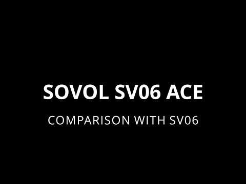 Sovol SV06 Ace Open Source 3D Printer Kit Demo