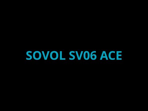 Sovol SV06 Ace Open Source 3D Printer Kit Demo