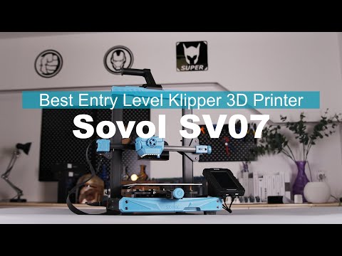 Sovol SV07 Klipper 3D Printer Demo