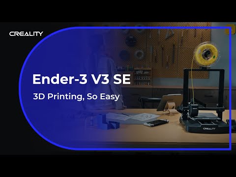 Creality Ender 3 V3 SE 3D Printer Demo