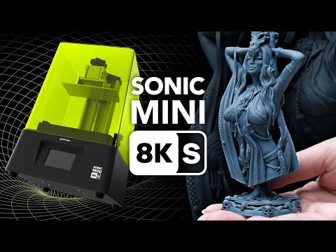 Phrozen Sonic Mini 8KS Resin 3D Printer Demo