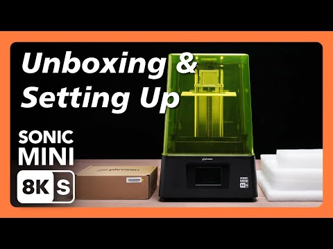 Phrozen Sonic Mini 8KS Resin 3D Printer Demo