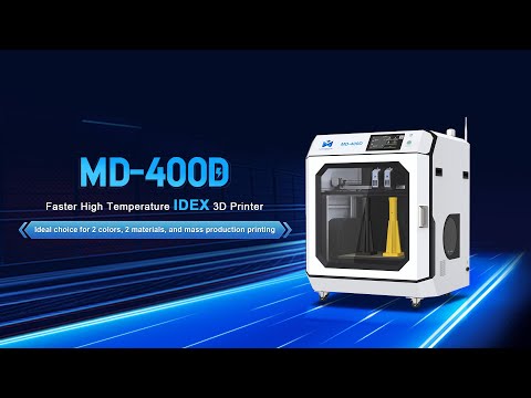 Mingda MD-400D FDM 3D Printer Demo