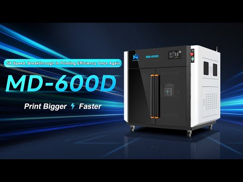 Mingda MD-600D FDM 3D Printer Demo