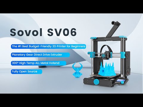 Sovol SV06 Open Source 3D Printer Kit Demo