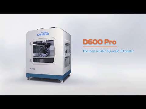 Creatbot D600 Pro 3D Printer Demo