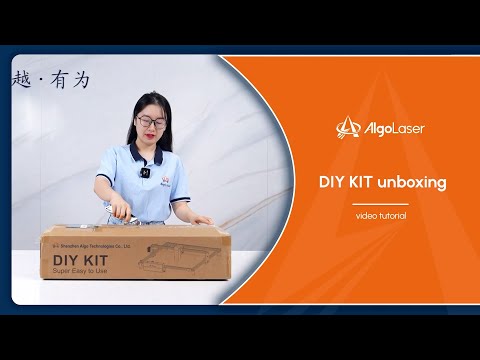 AlgoLaser DIY KIT Diode Laser Engraver Demo