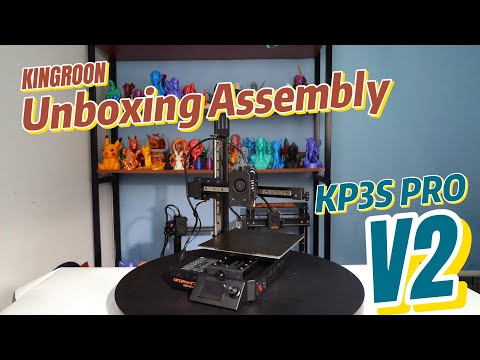 Kingroon KP3S Pro V2 3D Printer Demo