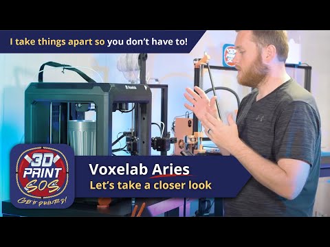 Voxelab Aries FDM 3D Printer Demo