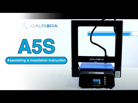 JGMAKER A5S 3D Printer Demo